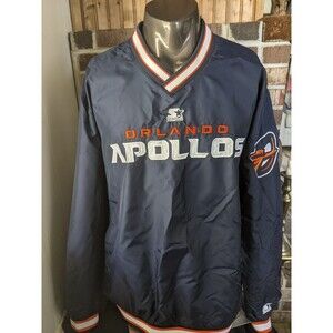 Orlando Apollos AAF Starter Defunct League 2019 XXL Jacket Collectors Rare A+